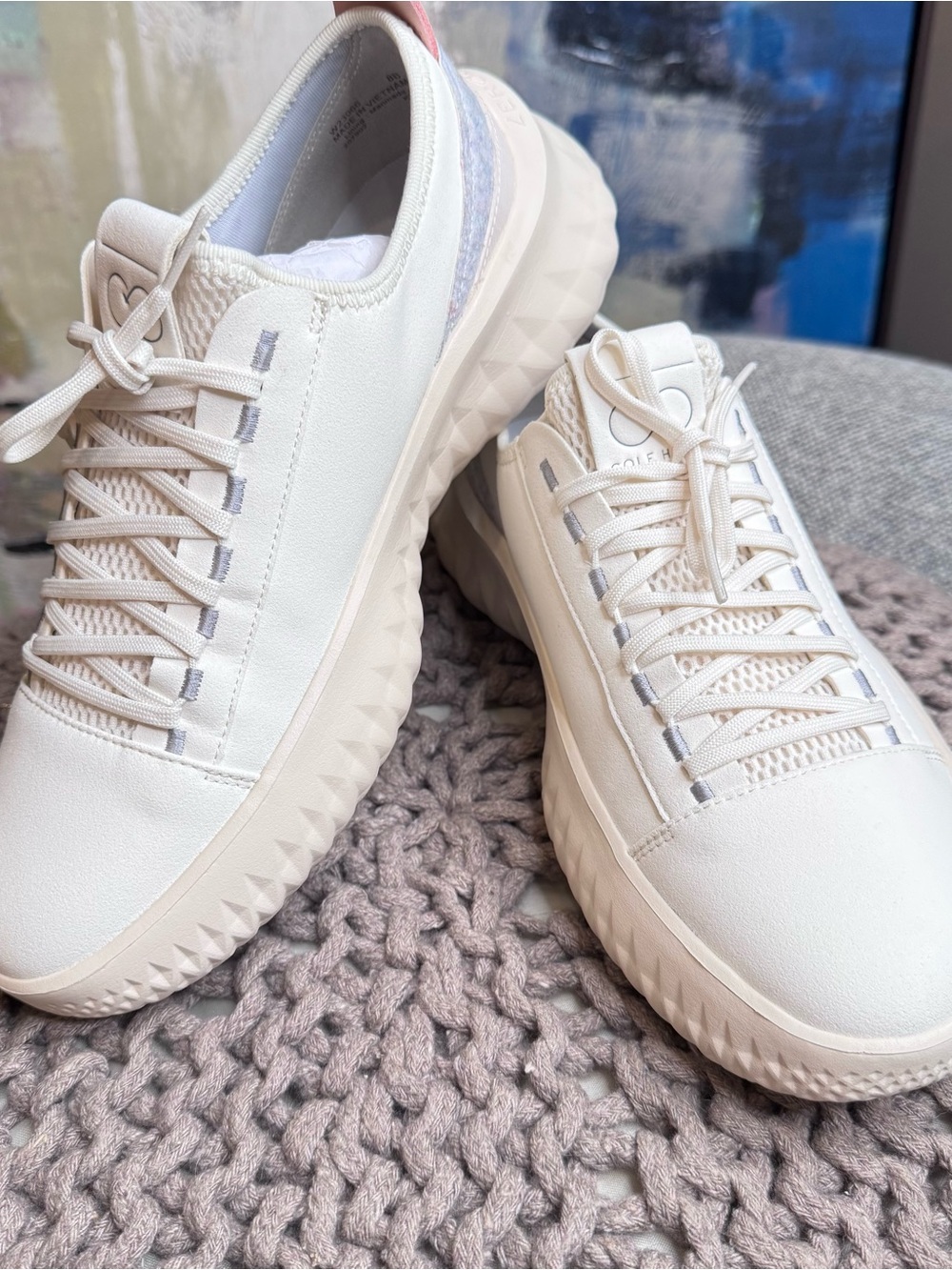 Cole Haan Women's White Low-Profile Sneakers